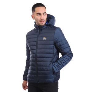 Ellesse Mens Revuelto Quilted Puffer Jacket / Navy